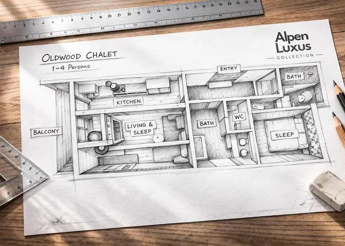 Tatil Evi Oldwood - By Alpenluxus Collection Fügen